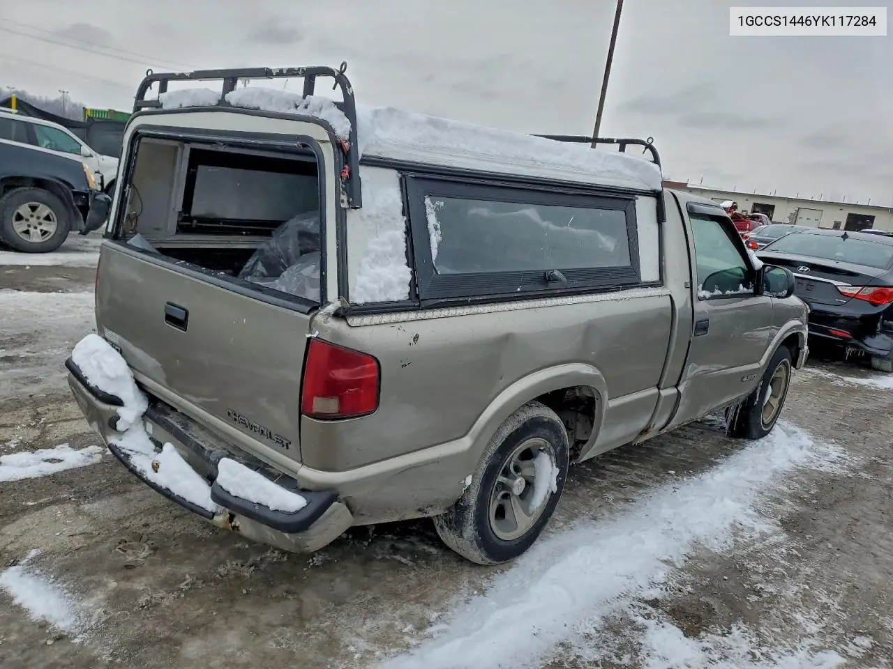 2000 Chevrolet S Truck S10 VIN: 1GCCS1446YK117284 Lot: 94580985