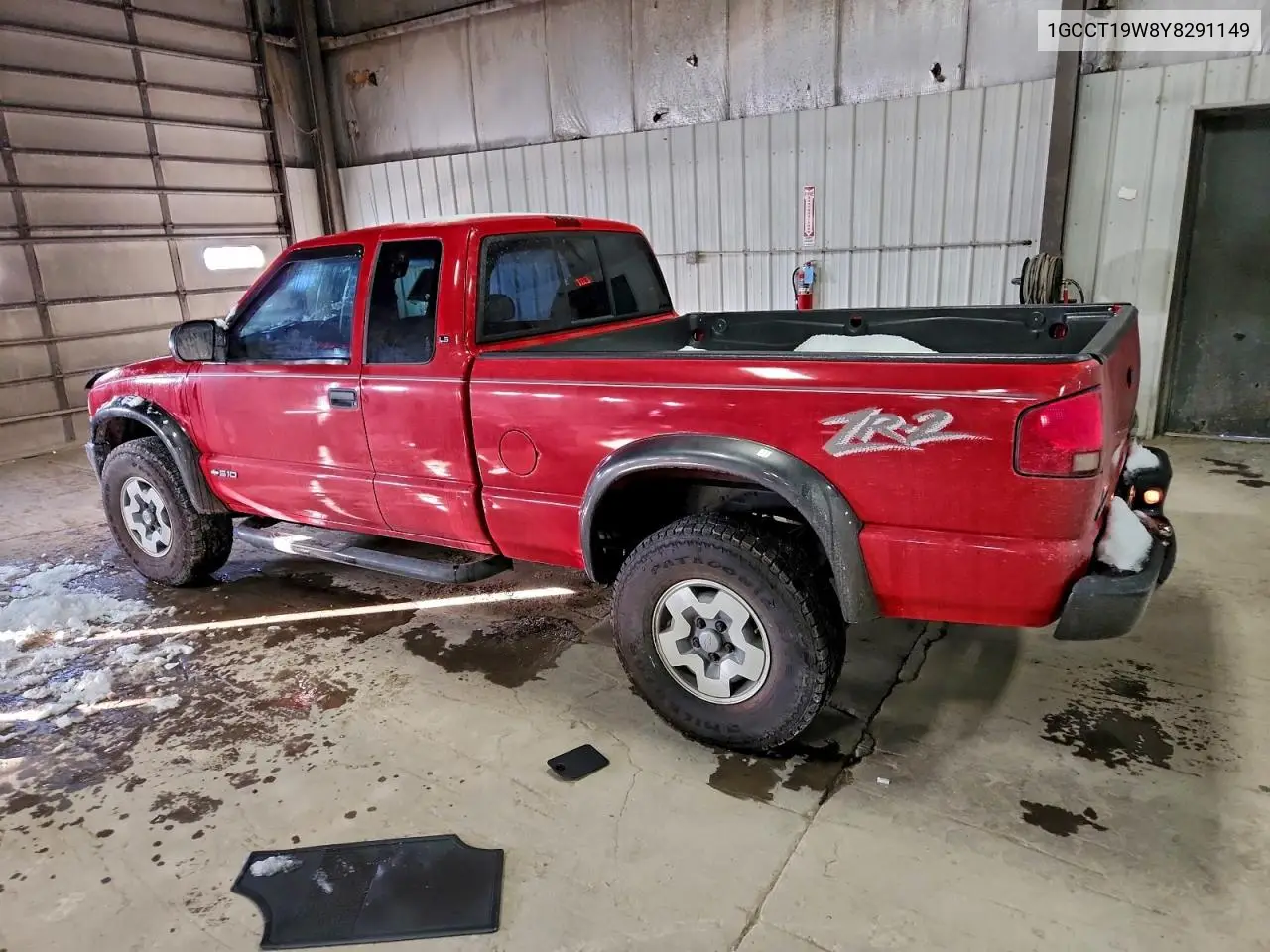 1GCCT19W8Y8291149 2000 Chevrolet S Truck S10