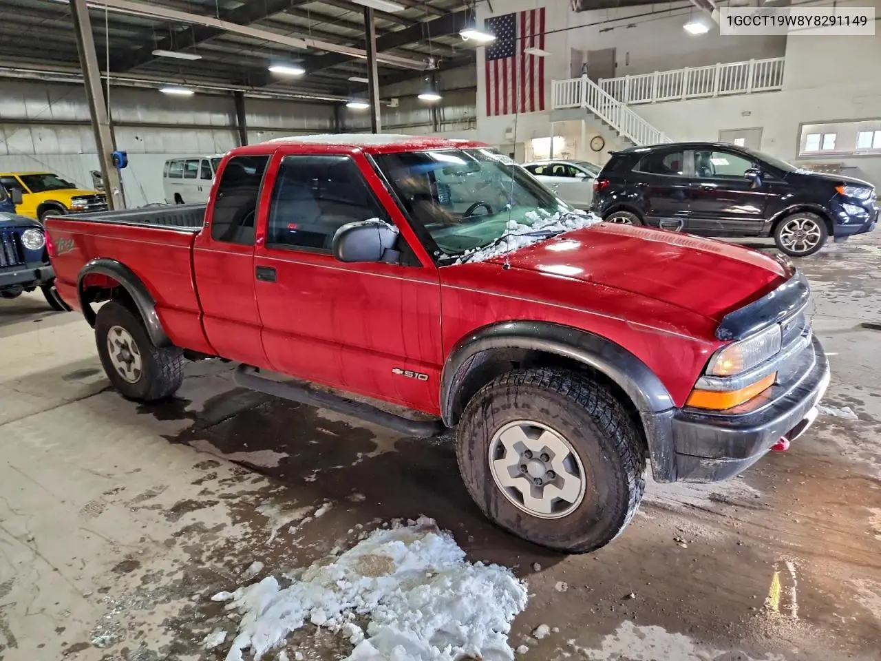 1GCCT19W8Y8291149 2000 Chevrolet S Truck S10