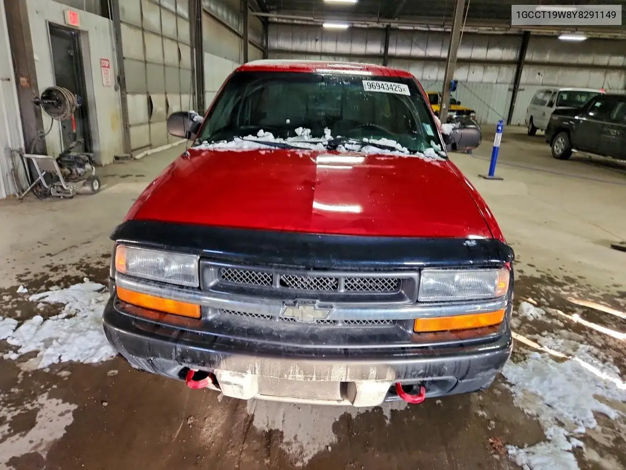 1GCCT19W8Y8291149 2000 Chevrolet S Truck S10