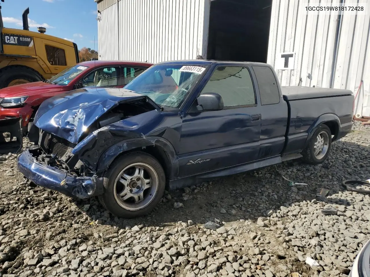 1GCCS19W818172428 2001 Chevrolet S Truck S10