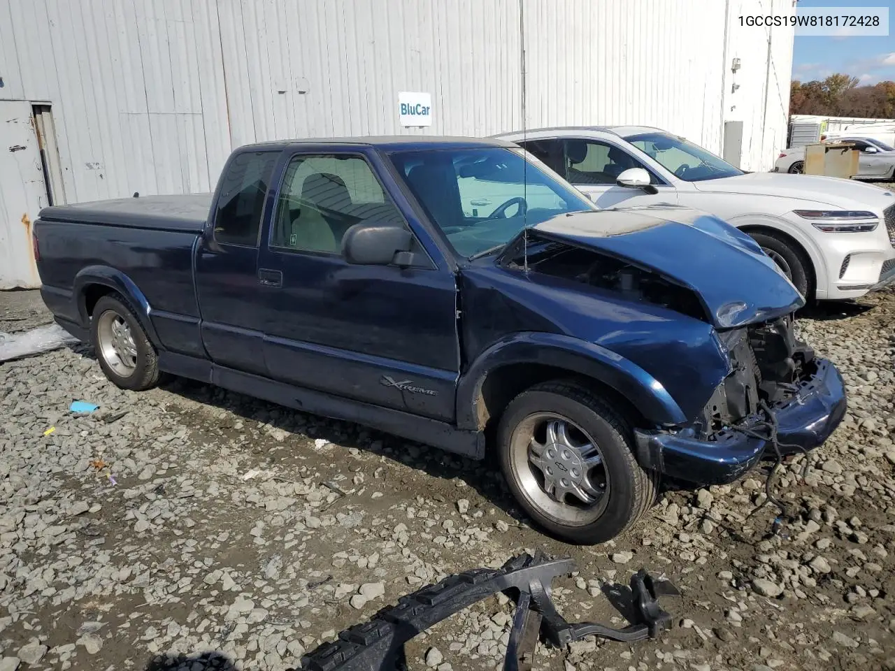 1GCCS19W818172428 2001 Chevrolet S Truck S10