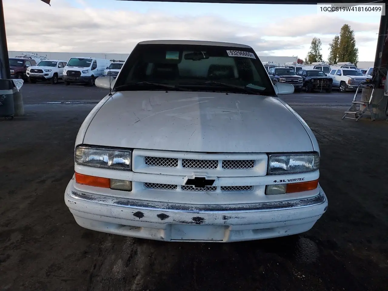 1GCCS19W418160499 2001 Chevrolet S Truck S10