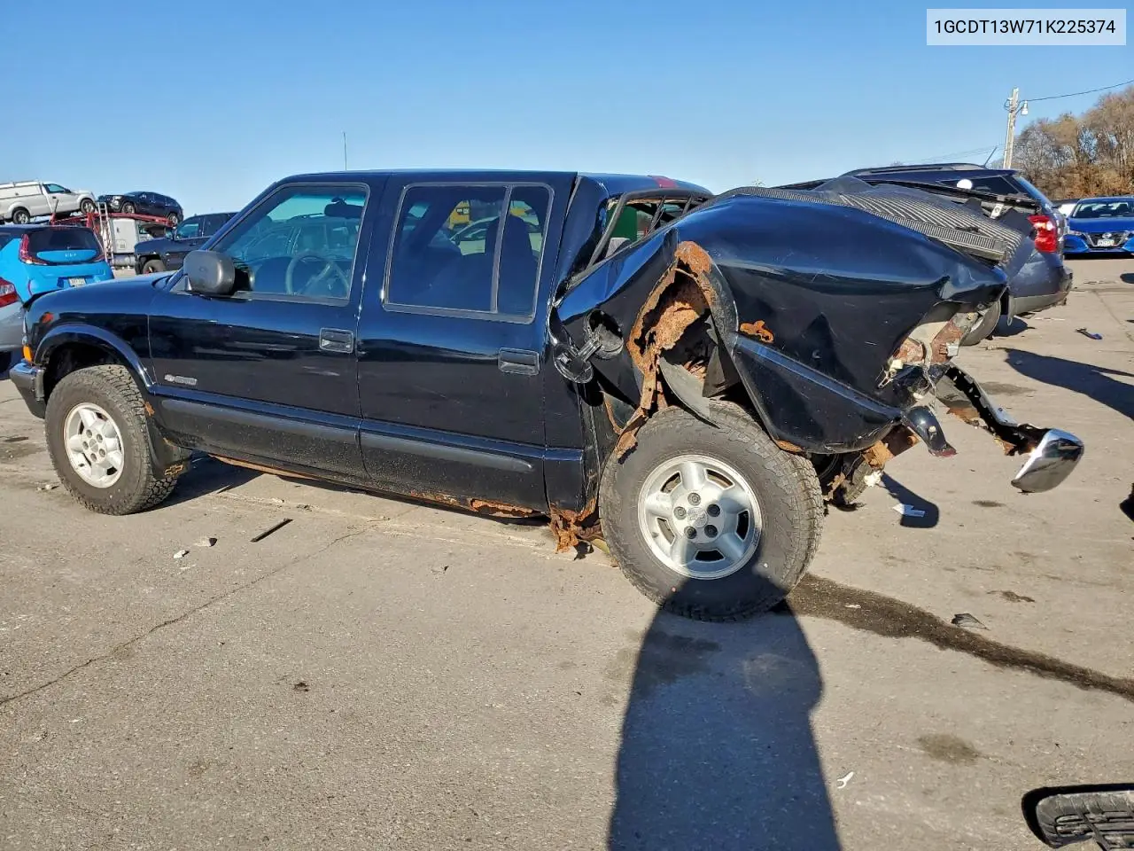 1GCDT13W71K225374 2001 Chevrolet S Truck S10