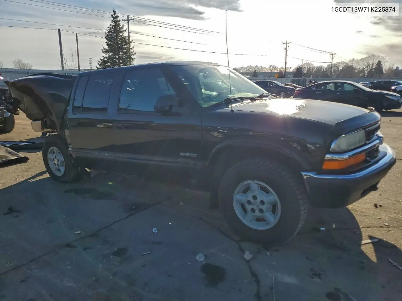 1GCDT13W71K225374 2001 Chevrolet S Truck S10
