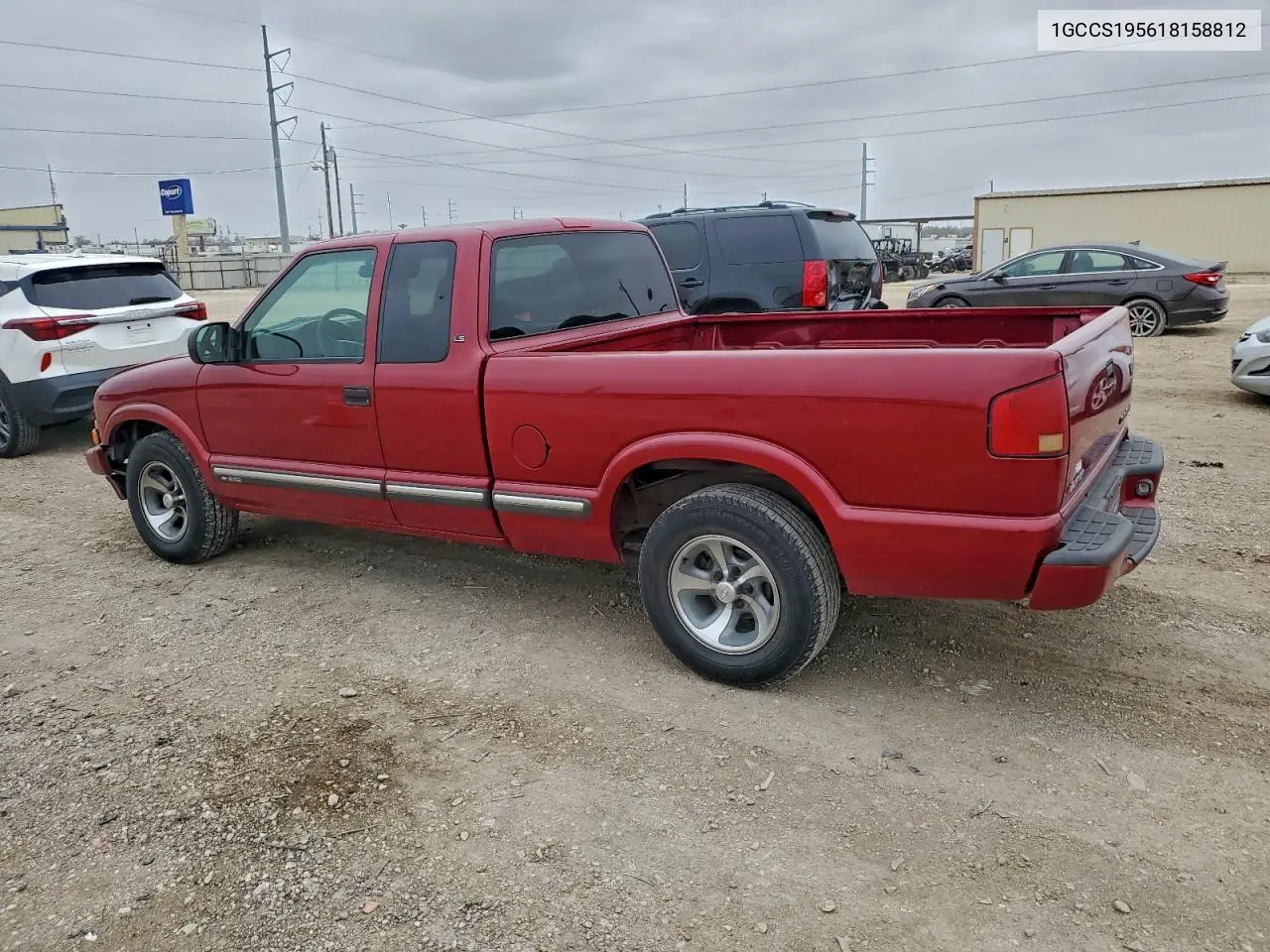 1GCCS195618158812 2001 Chevrolet S Truck S10