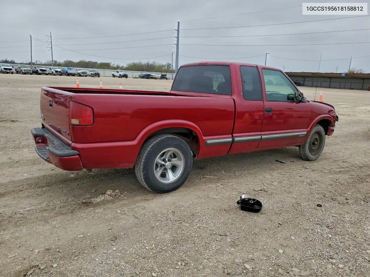 1GCCS195618158812 2001 Chevrolet S Truck S10