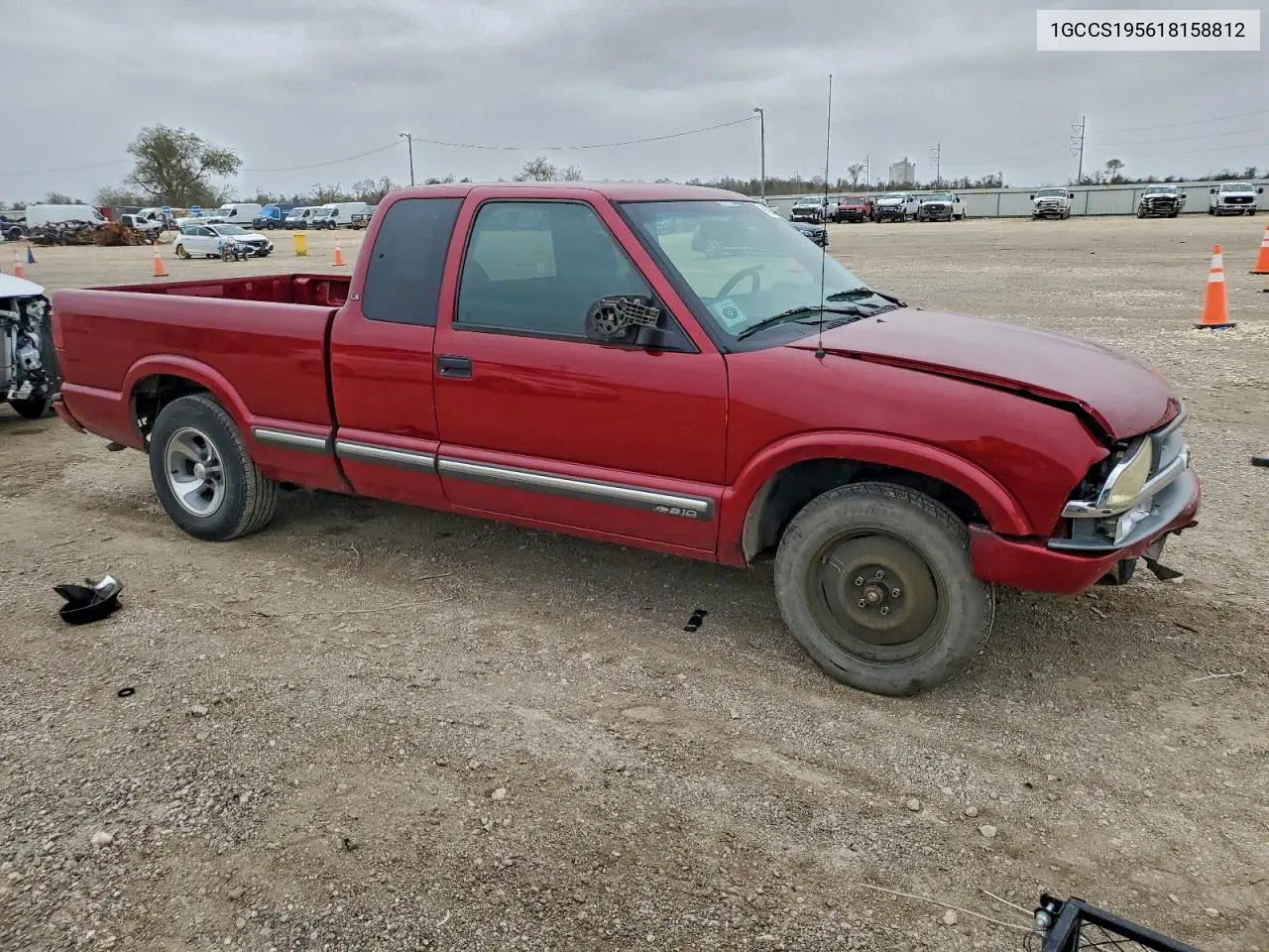 1GCCS195618158812 2001 Chevrolet S Truck S10