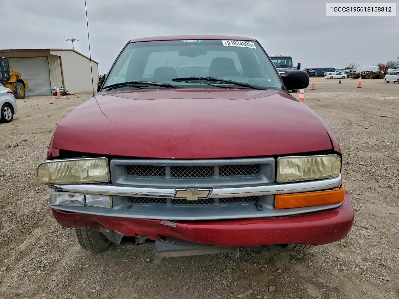 1GCCS195618158812 2001 Chevrolet S Truck S10