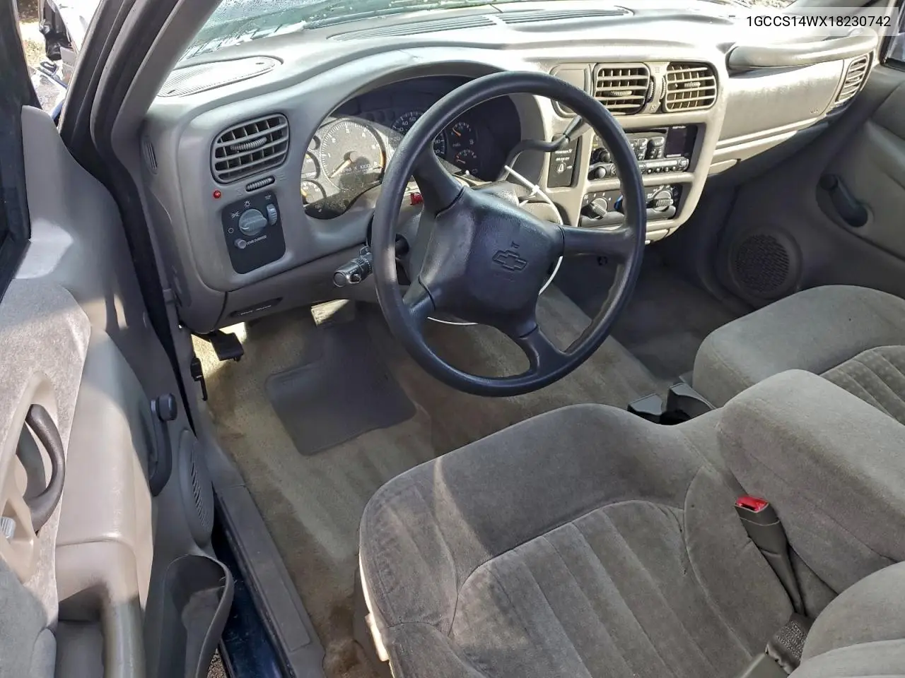 1GCCS14WX18230742 2001 Chevrolet S Truck S10