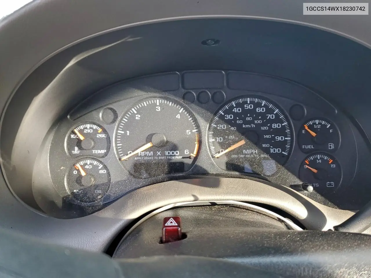 1GCCS14WX18230742 2001 Chevrolet S Truck S10
