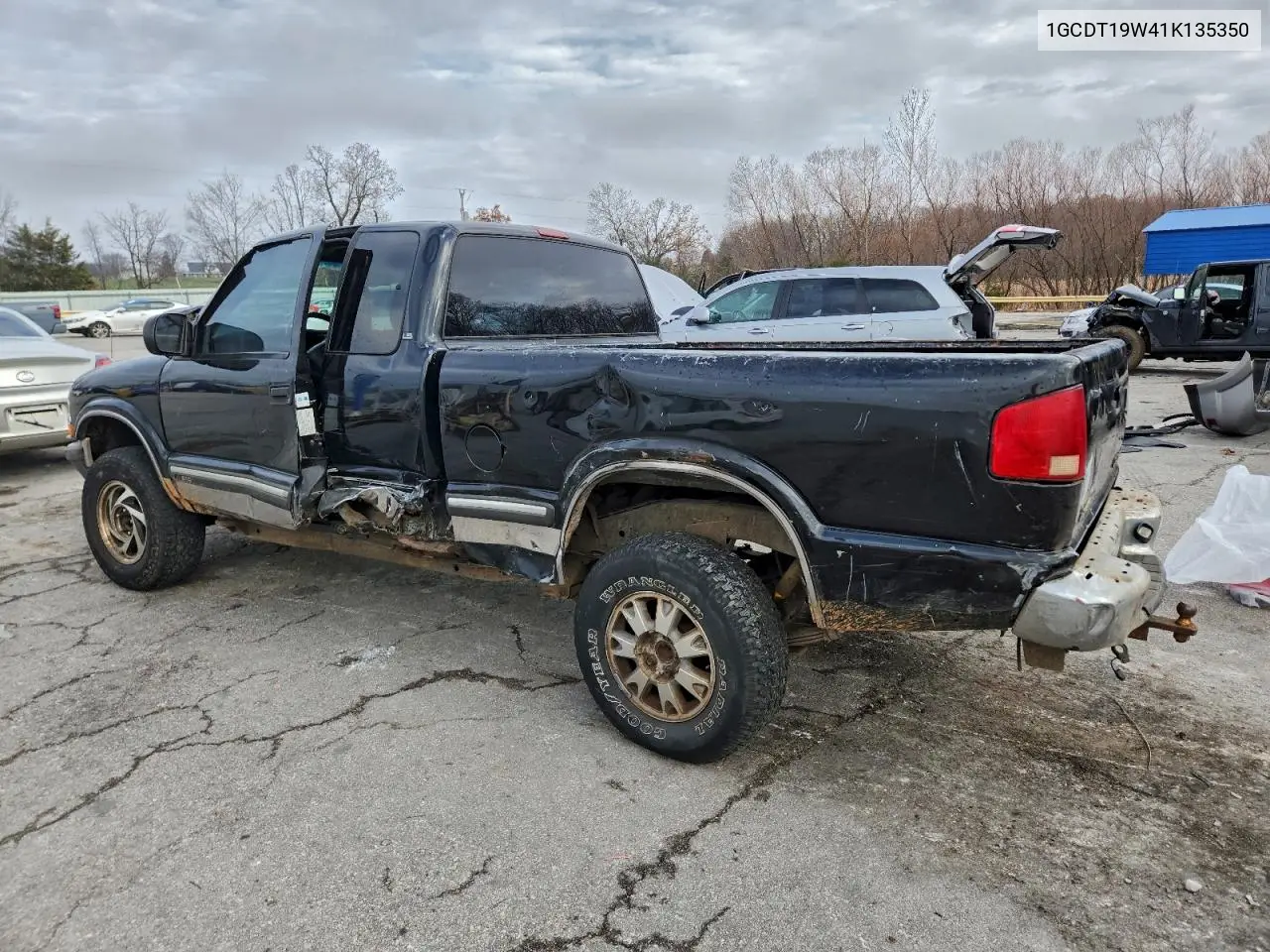1GCDT19W41K135350 2001 Chevrolet S Truck S10