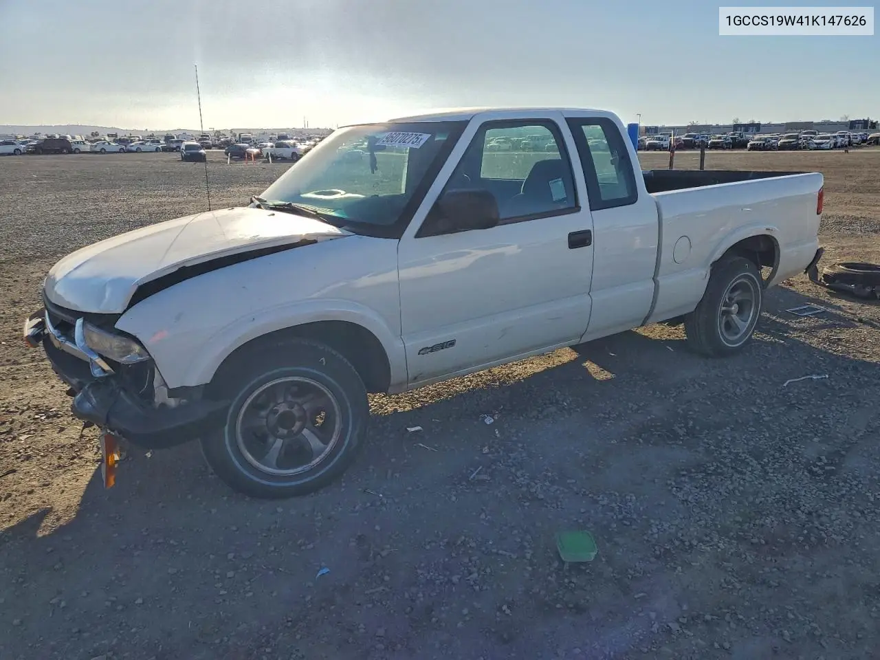 1GCCS19W41K147626 2001 Chevrolet S Truck S10