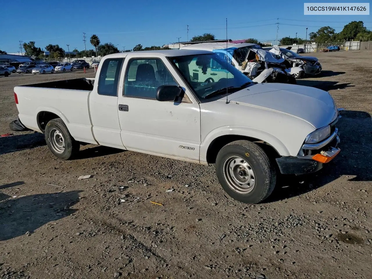 1GCCS19W41K147626 2001 Chevrolet S Truck S10