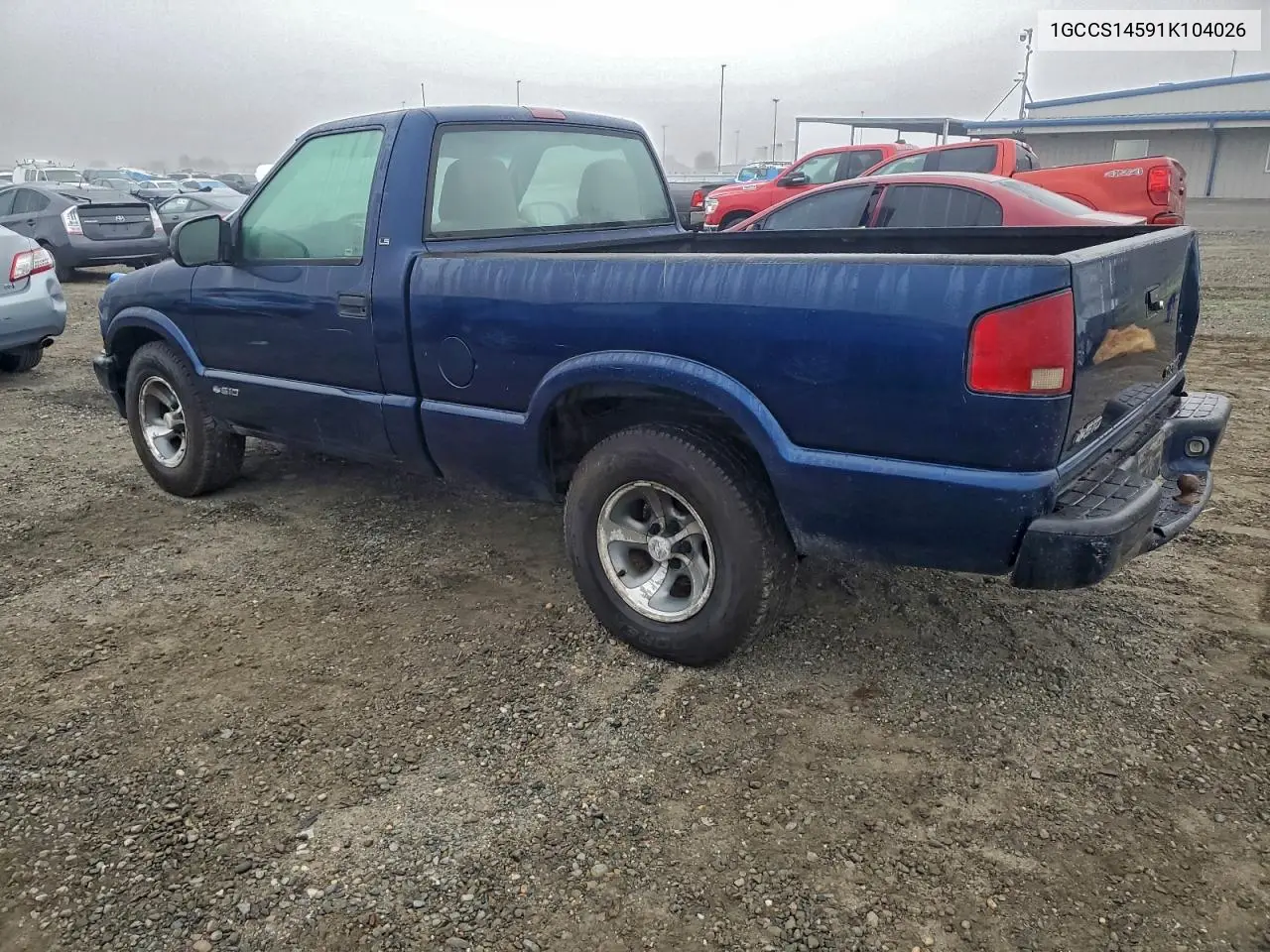 1GCCS14591K104026 2001 Chevrolet S Truck S10