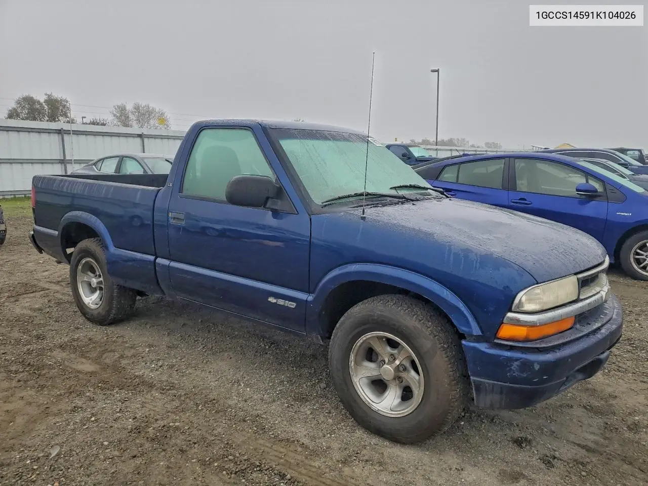 1GCCS14591K104026 2001 Chevrolet S Truck S10