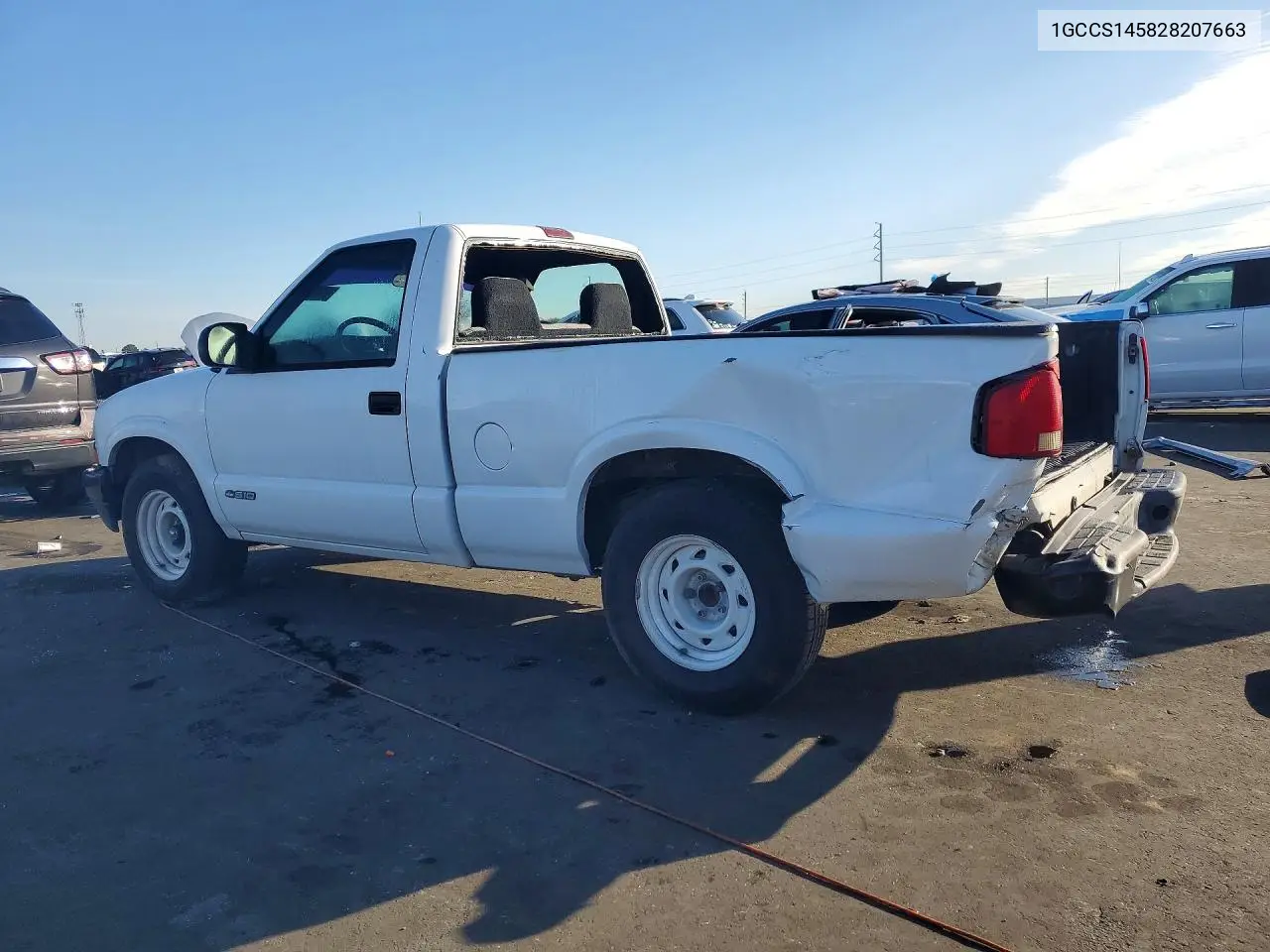 1GCCS145828207663 2002 Chevrolet S Truck S10