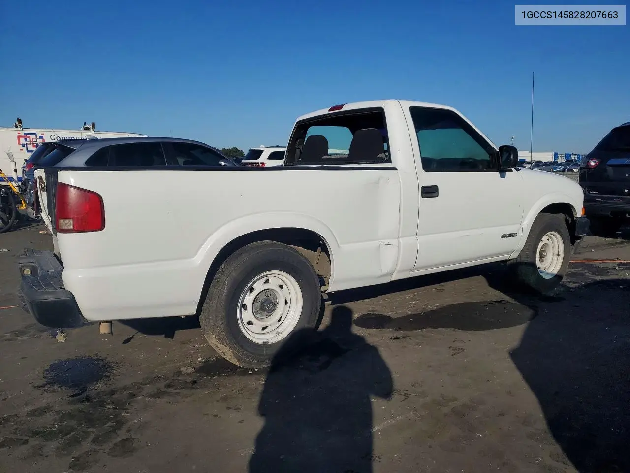 1GCCS145828207663 2002 Chevrolet S Truck S10