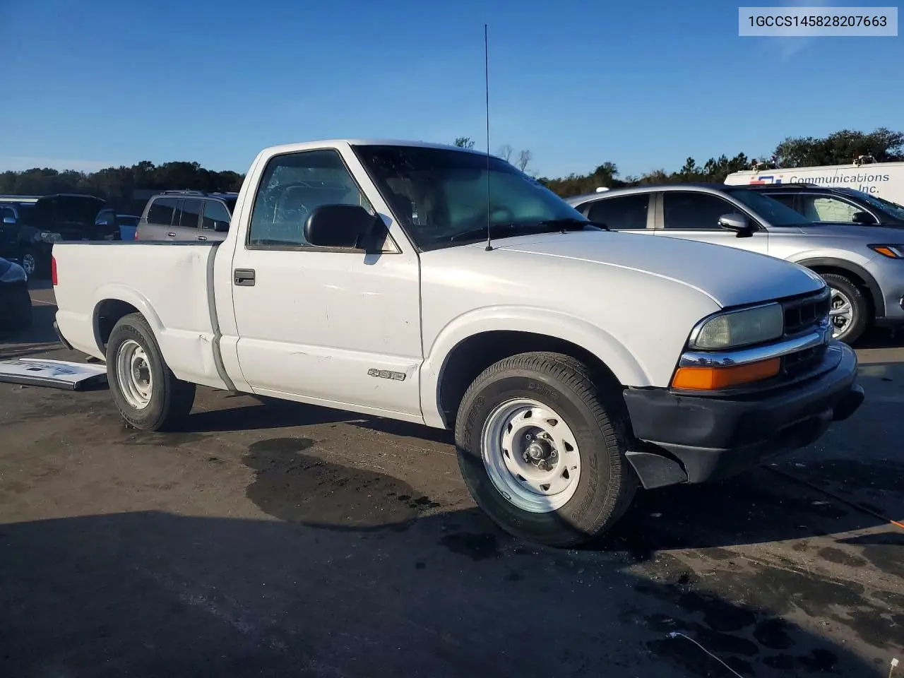 1GCCS145828207663 2002 Chevrolet S Truck S10