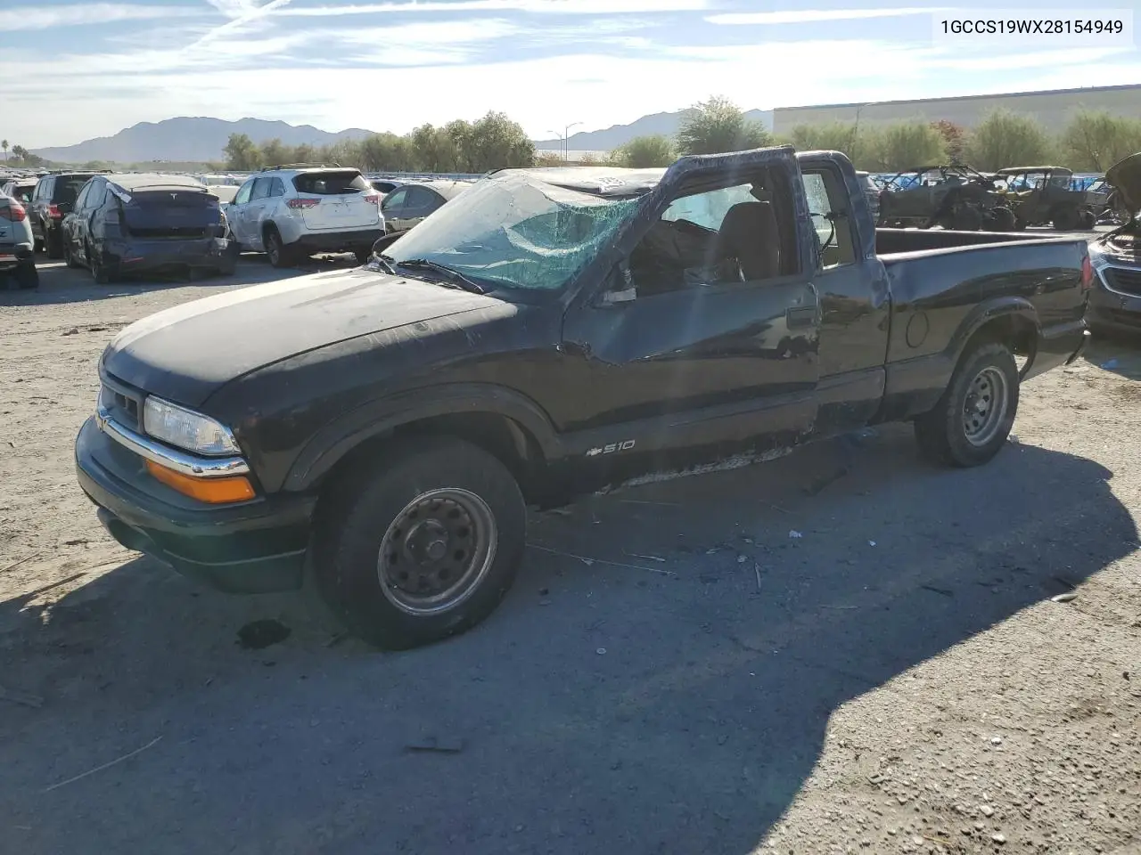 1GCCS19WX28154949 2002 Chevrolet S Truck S10