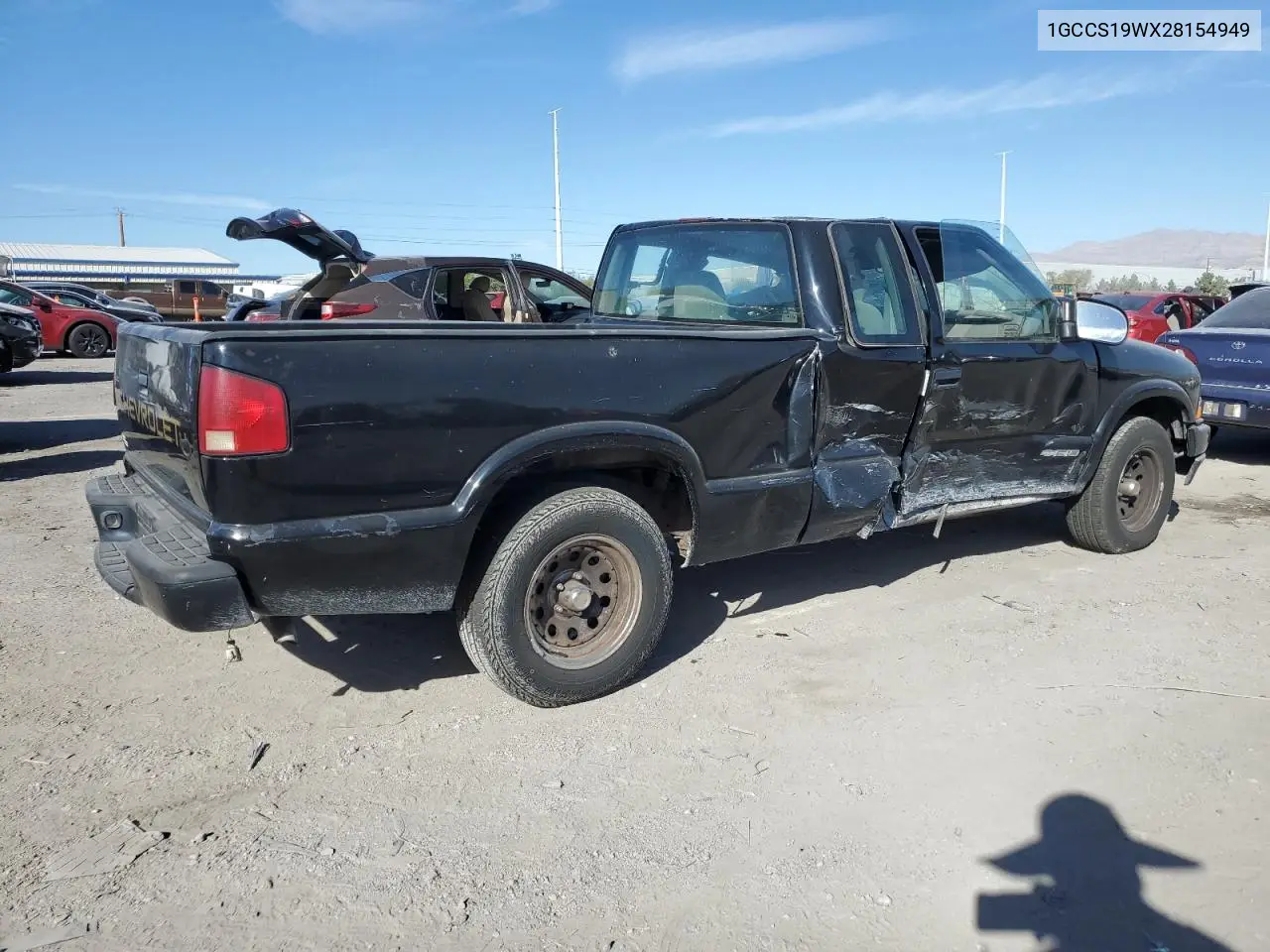 1GCCS19WX28154949 2002 Chevrolet S Truck S10