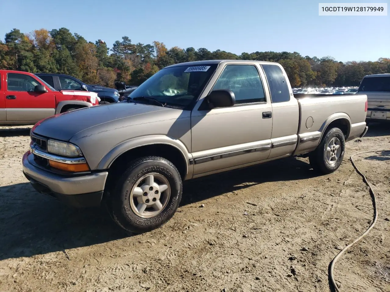 1GCDT19W128179949 2002 Chevrolet S Truck S10