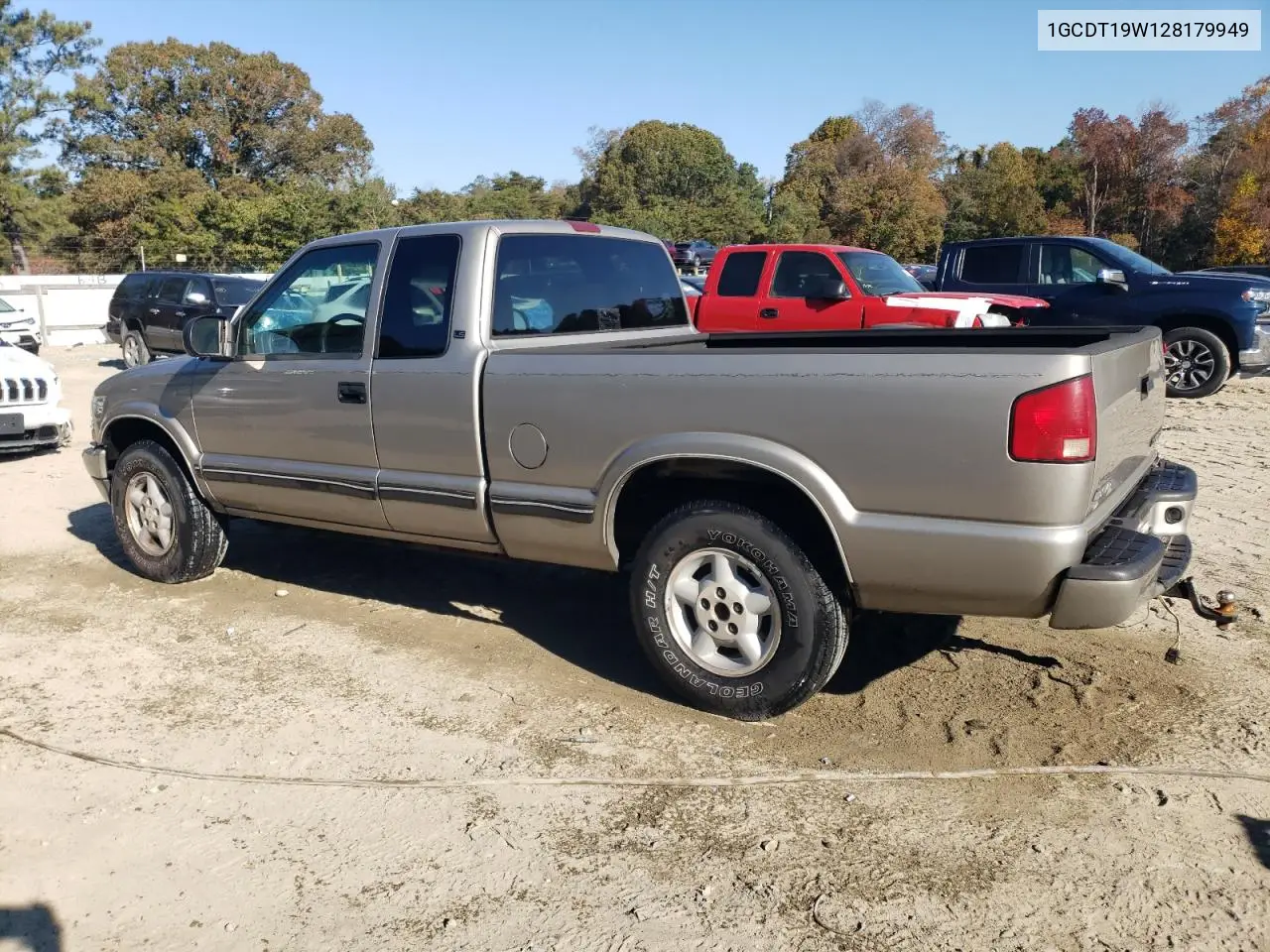1GCDT19W128179949 2002 Chevrolet S Truck S10