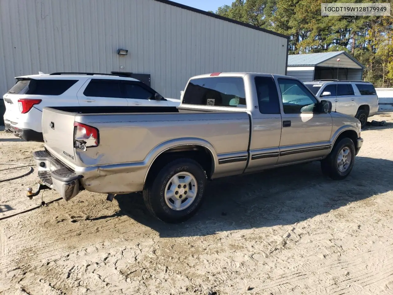 1GCDT19W128179949 2002 Chevrolet S Truck S10