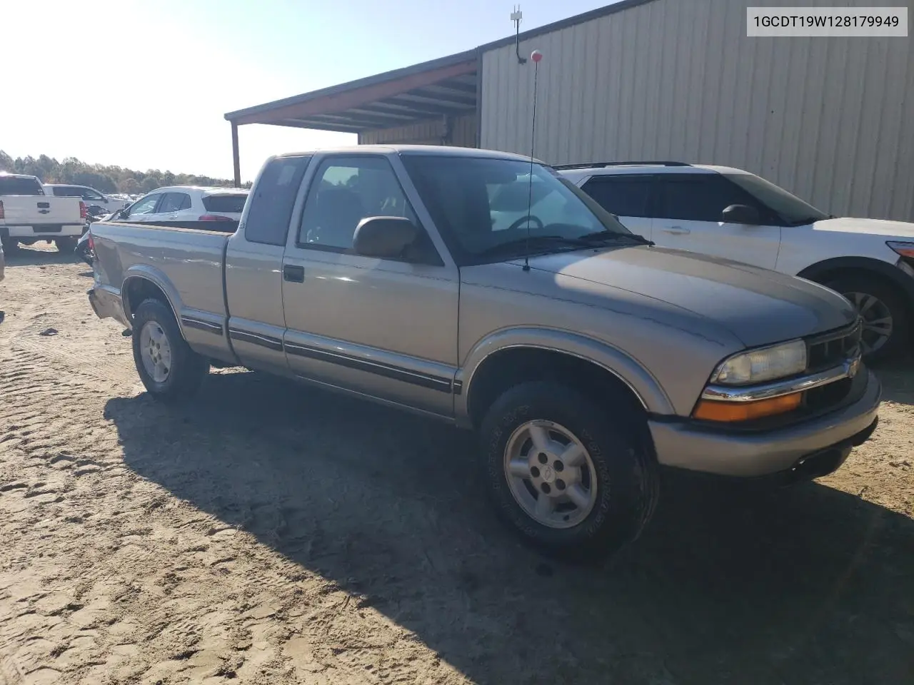 1GCDT19W128179949 2002 Chevrolet S Truck S10