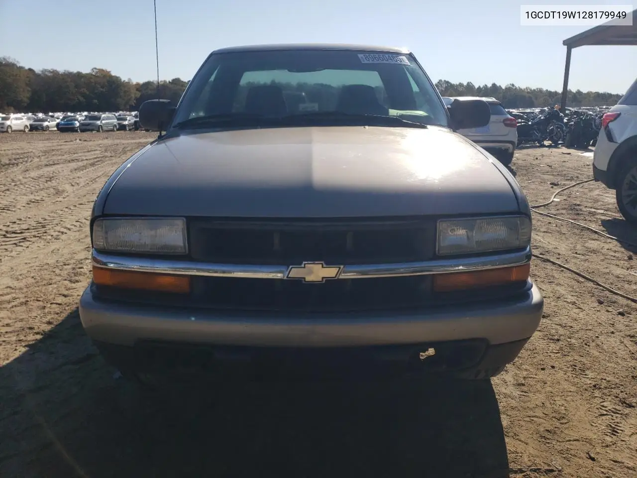 1GCDT19W128179949 2002 Chevrolet S Truck S10