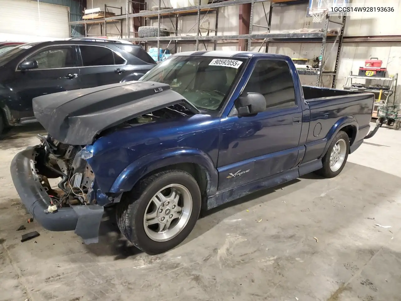 1GCCS14W928193636 2002 Chevrolet S Truck S10