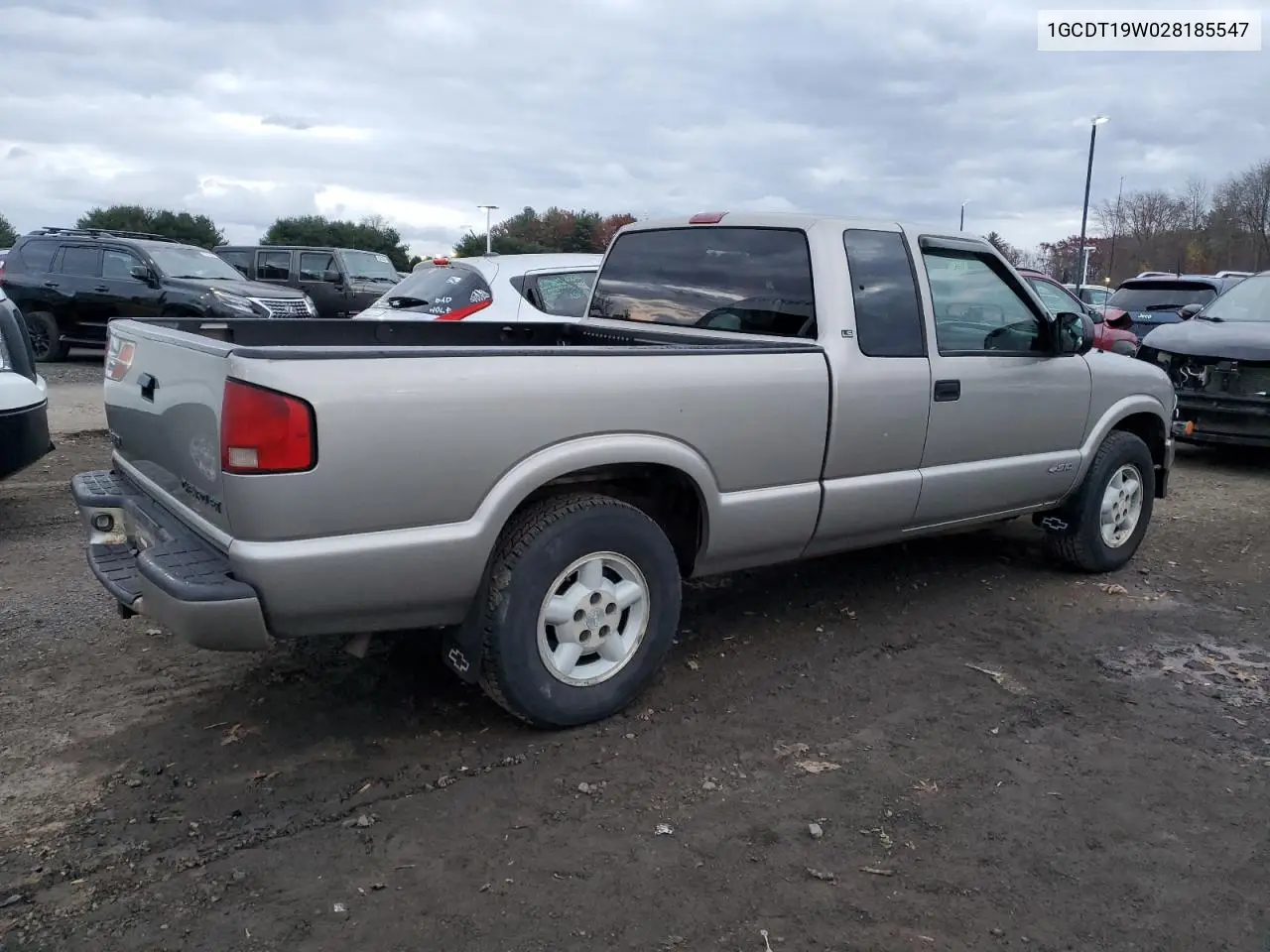 1GCDT19W028185547 2002 Chevrolet S Truck S10