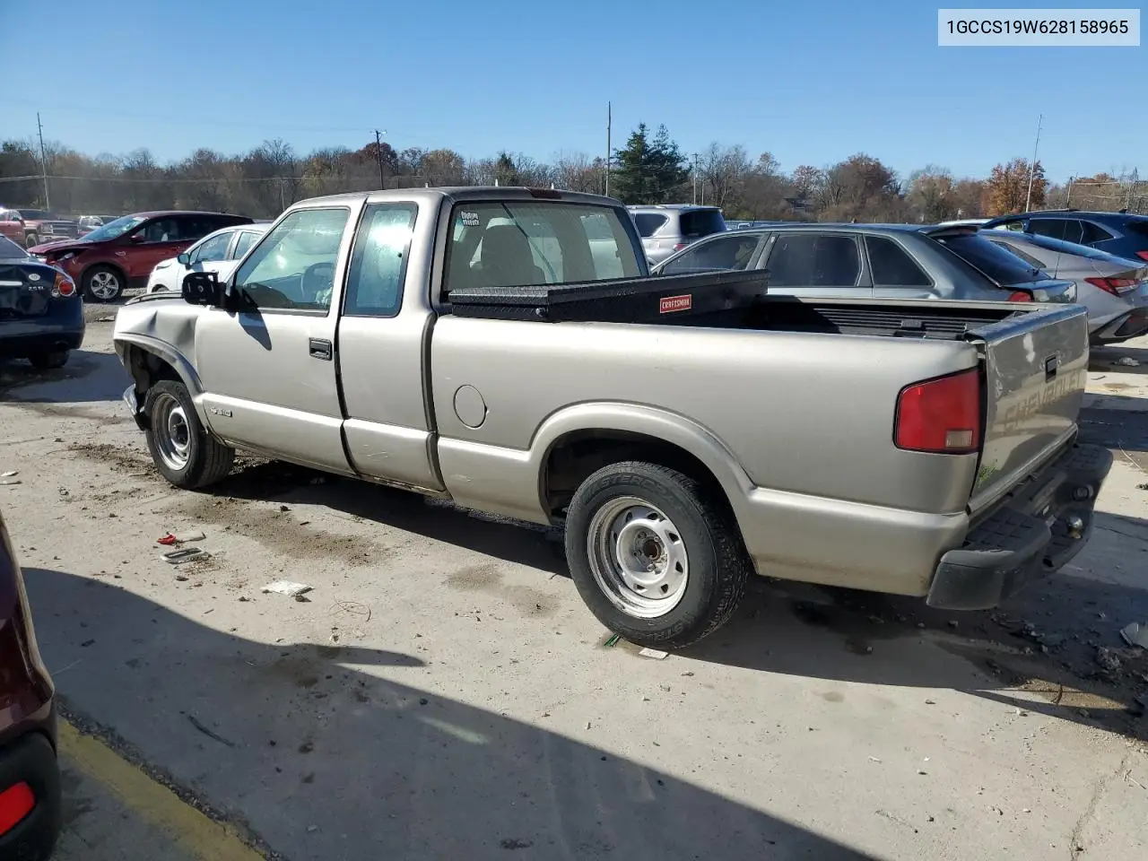 1GCCS19W628158965 2002 Chevrolet S Truck S10