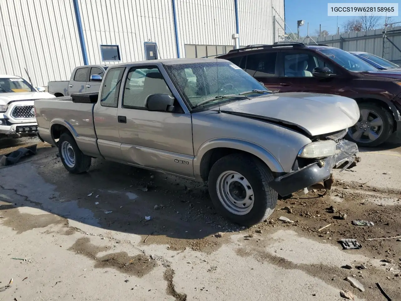 1GCCS19W628158965 2002 Chevrolet S Truck S10