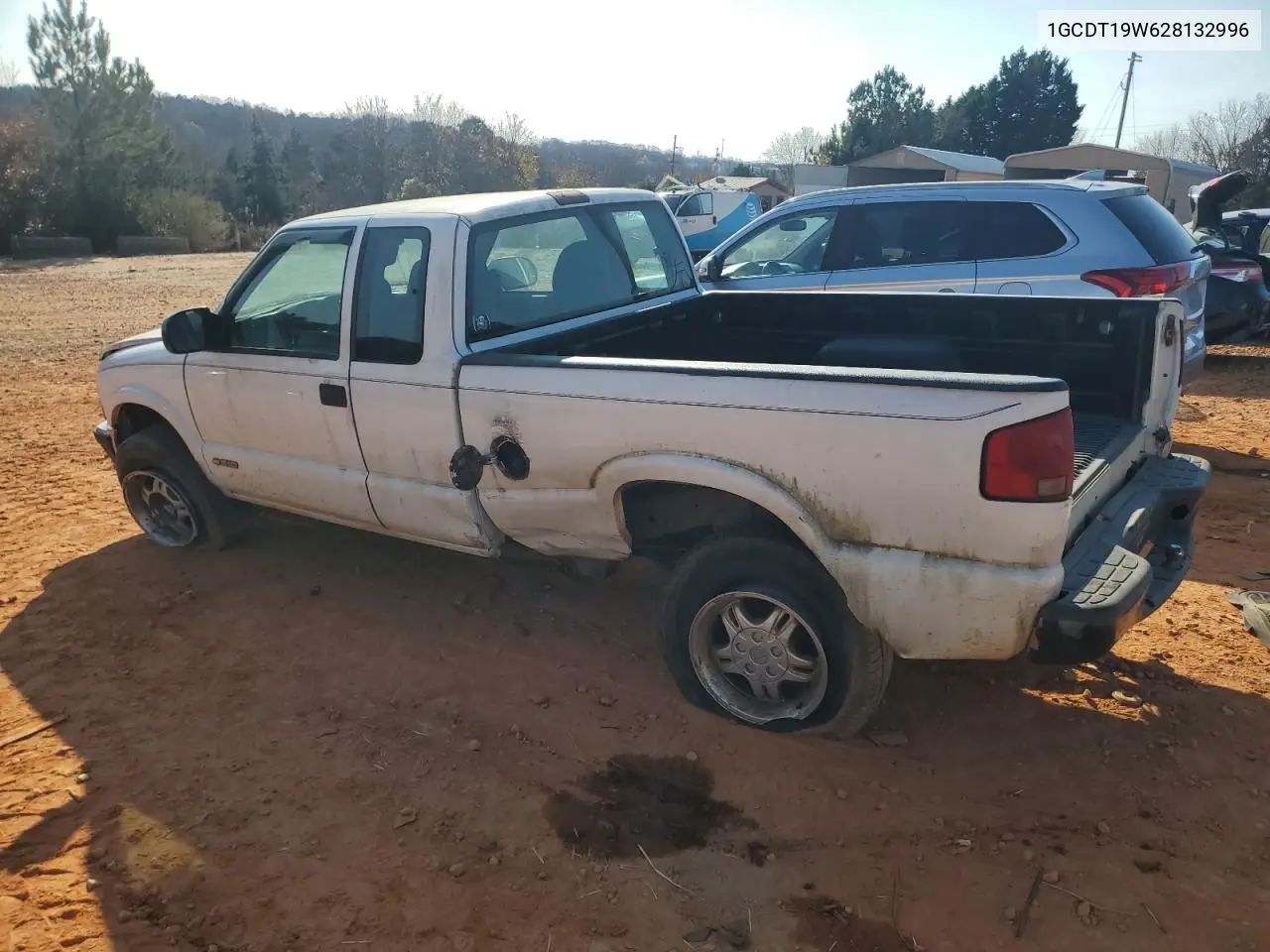 1GCDT19W628132996 2002 Chevrolet S Truck S10