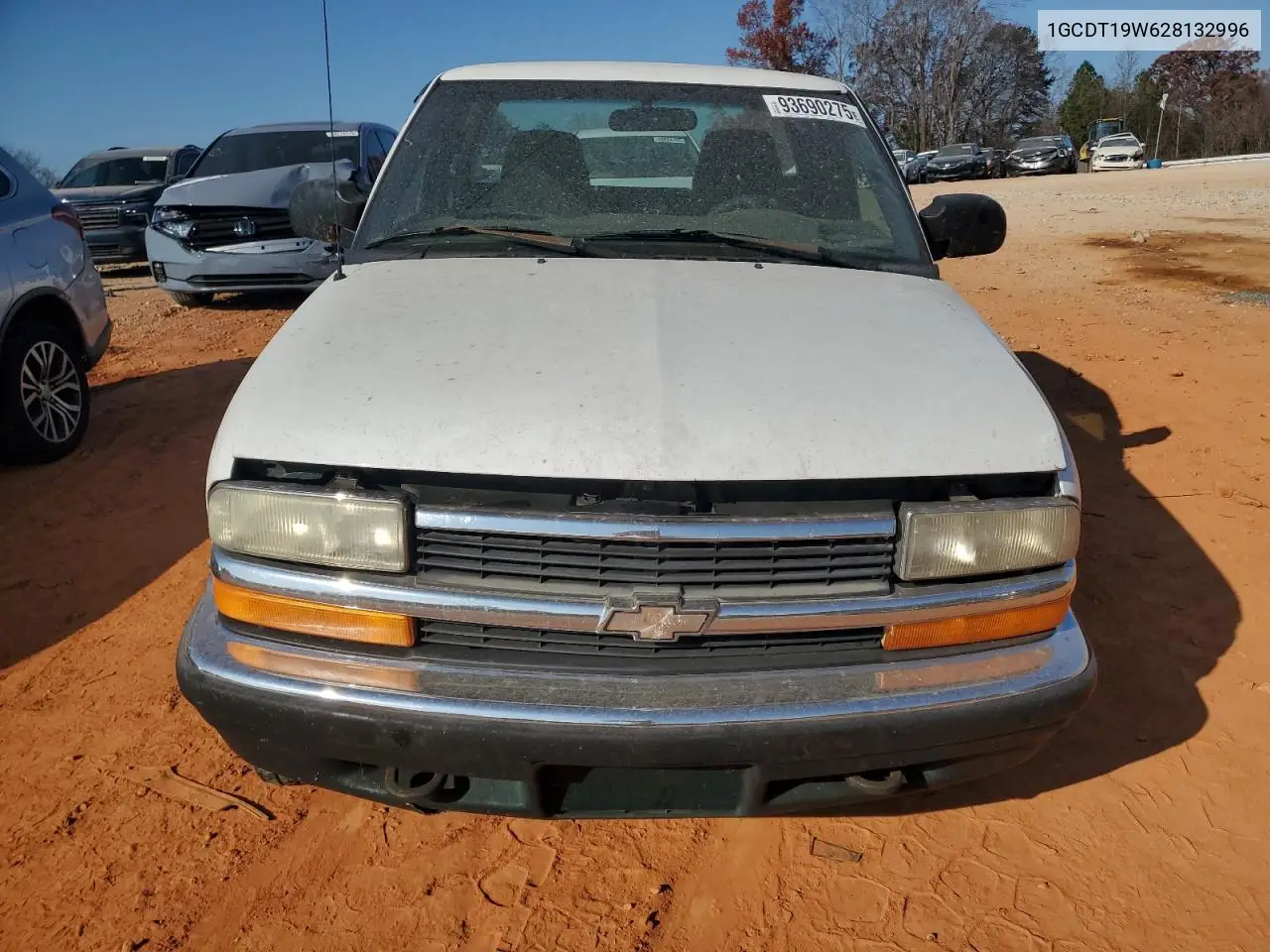 1GCDT19W628132996 2002 Chevrolet S Truck S10