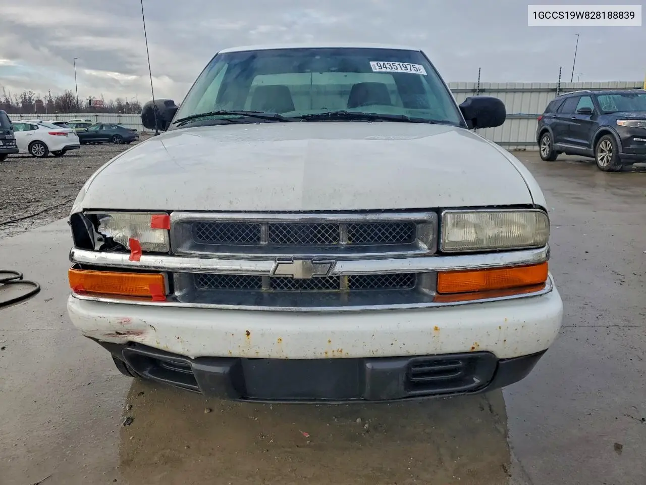 1GCCS19W828188839 2002 Chevrolet S Truck S10