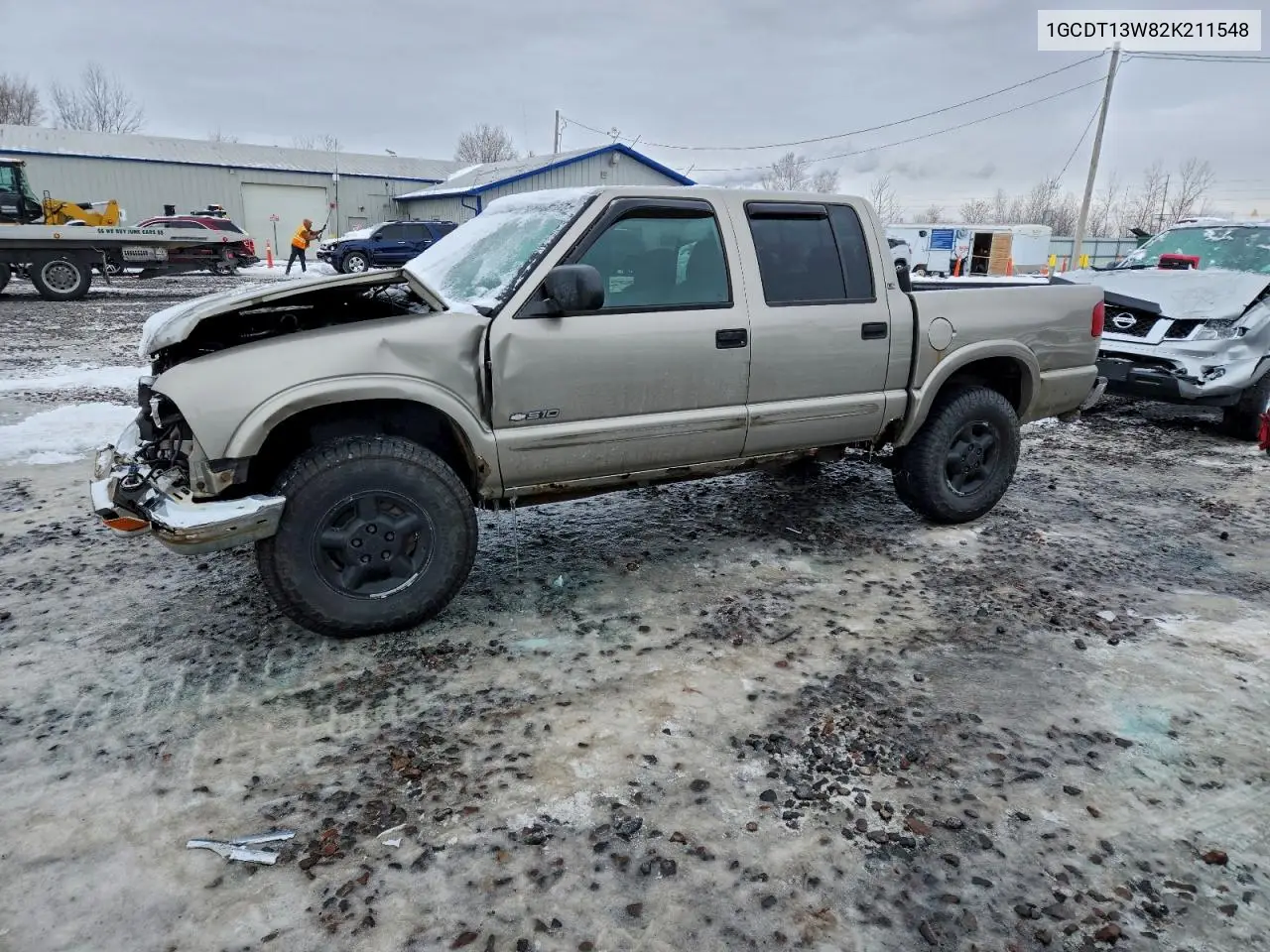 1GCDT13W82K211548 2002 Chevrolet S Truck S10