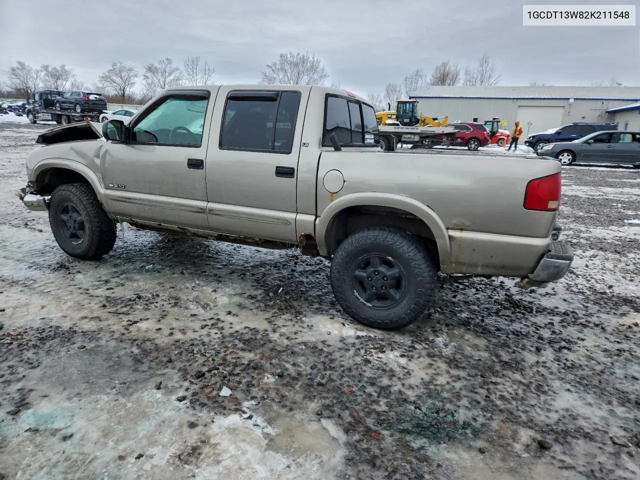 1GCDT13W82K211548 2002 Chevrolet S Truck S10