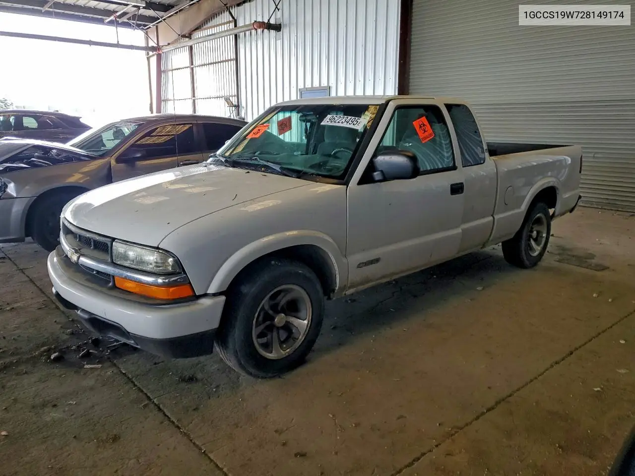 1GCCS19W728149174 2002 Chevrolet S Truck S10