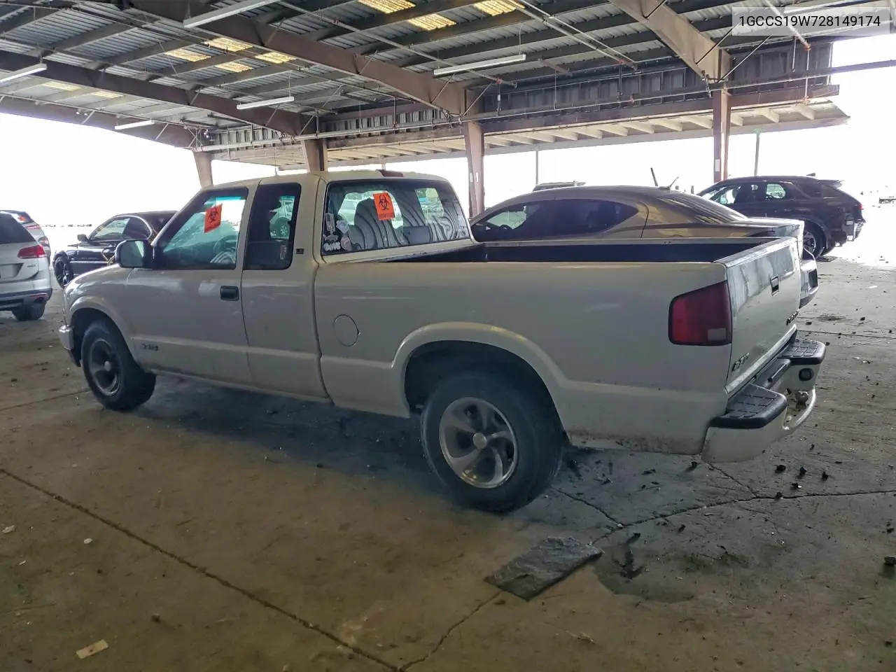 1GCCS19W728149174 2002 Chevrolet S Truck S10