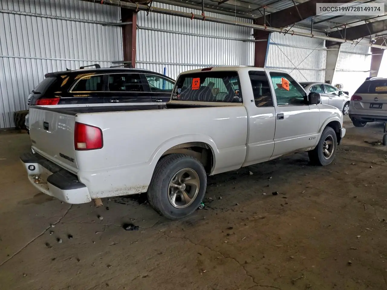 1GCCS19W728149174 2002 Chevrolet S Truck S10