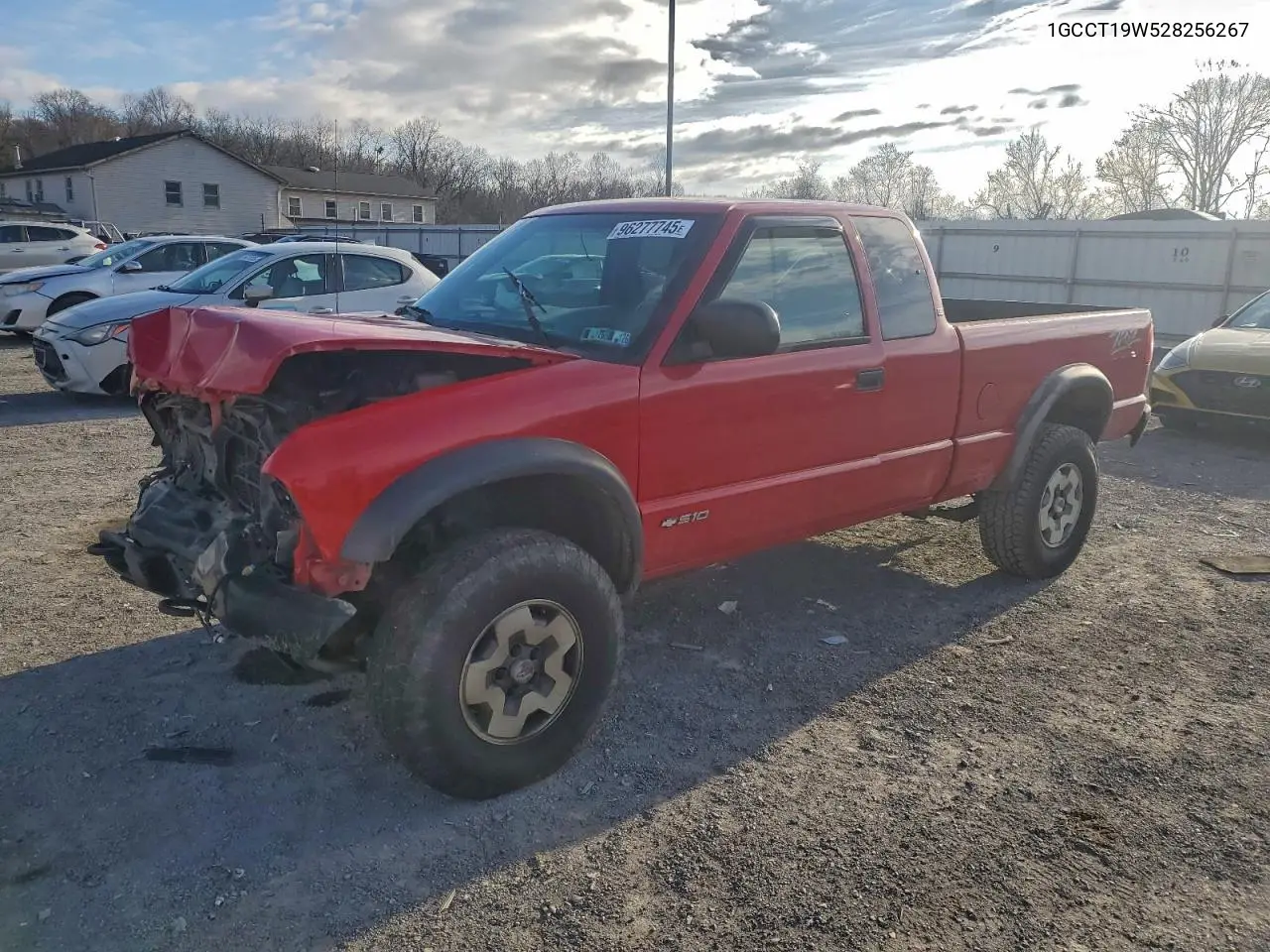 1GCCT19W528256267 2002 Chevrolet S Truck S10