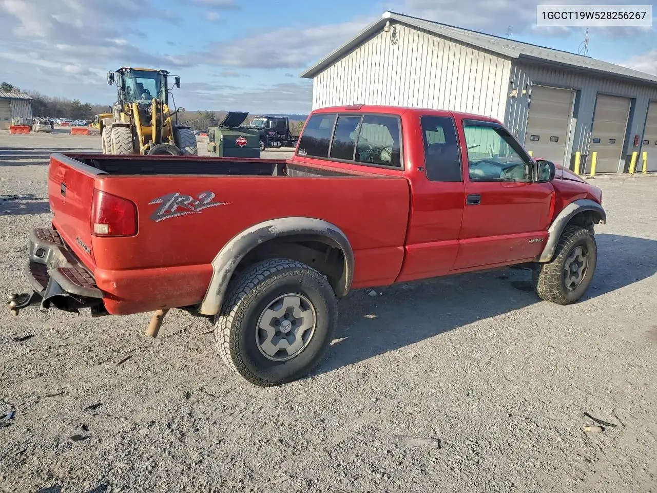 1GCCT19W528256267 2002 Chevrolet S Truck S10