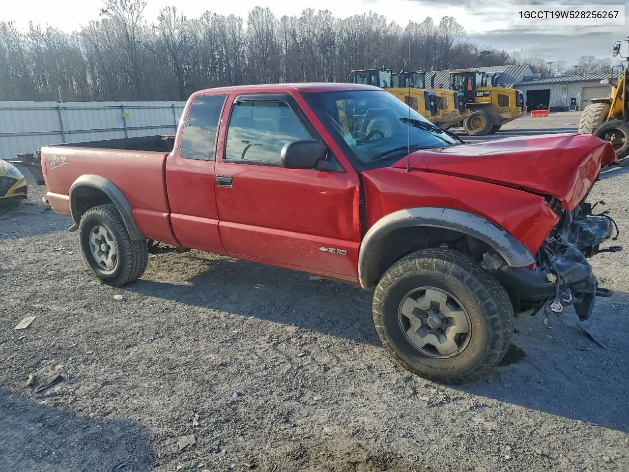 1GCCT19W528256267 2002 Chevrolet S Truck S10