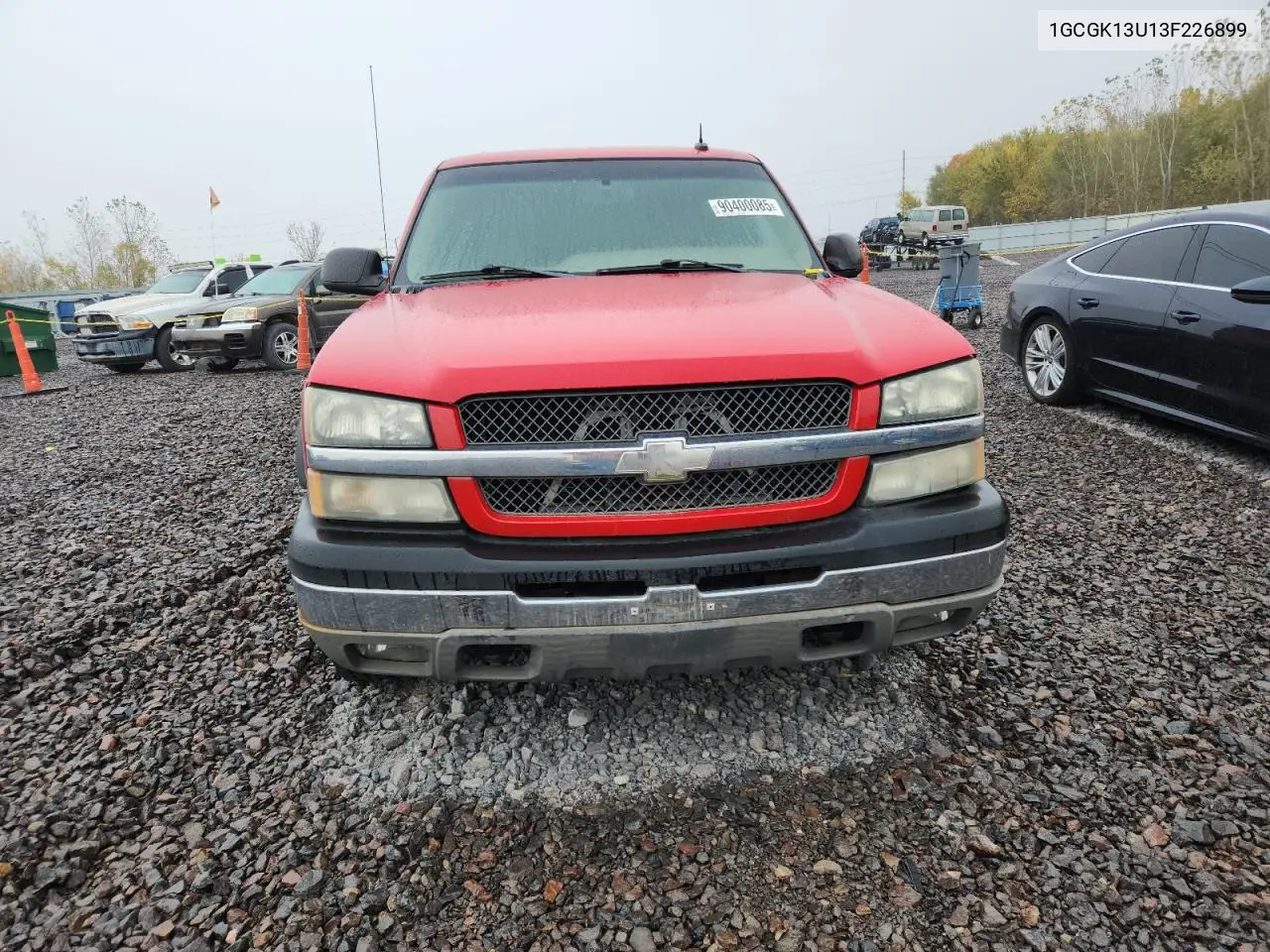 1GCGK13U13F226899 2003 Chevrolet C/K 1500 S