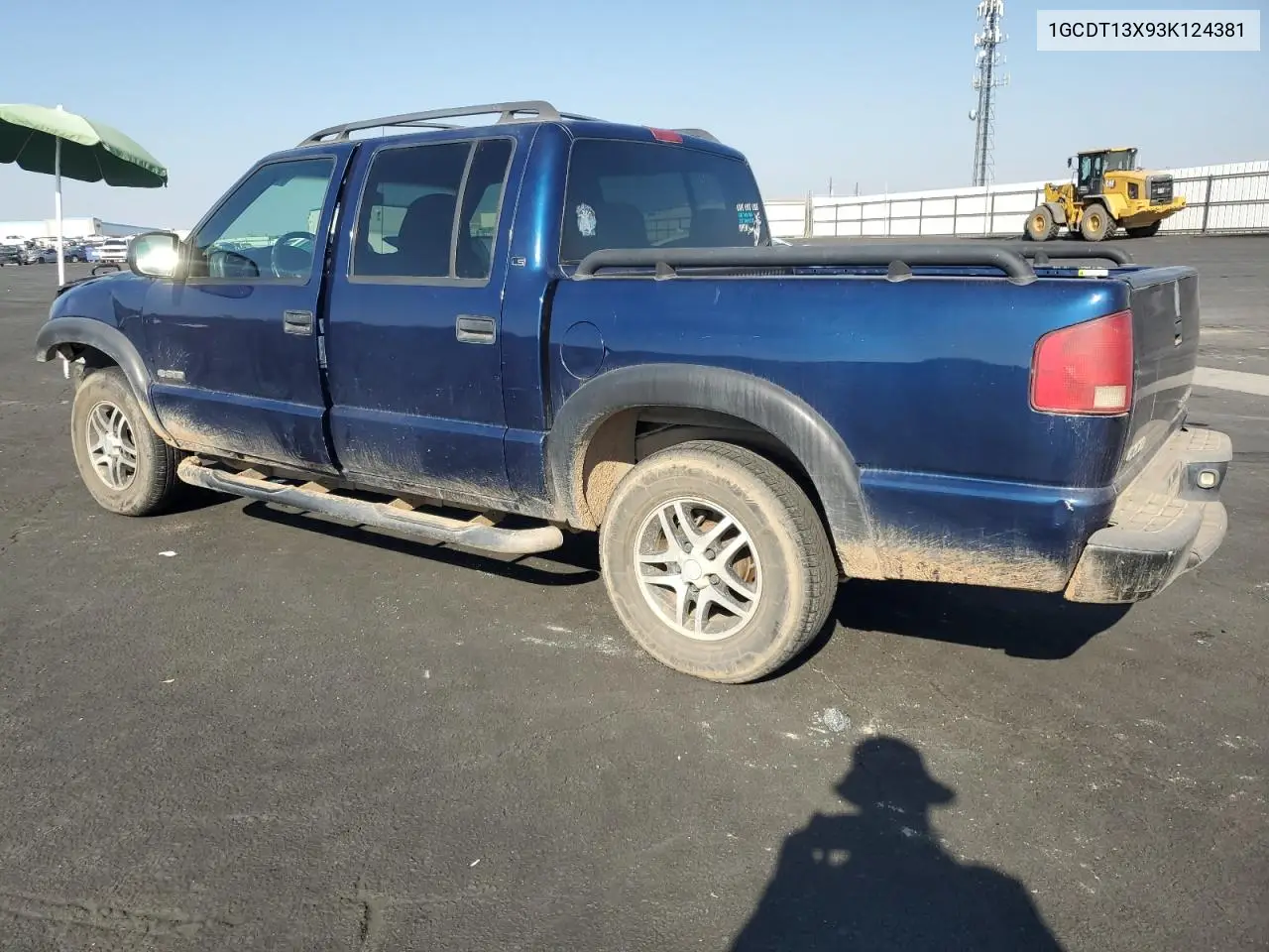 1GCDT13X93K124381 2003 Chevrolet S Truck S10