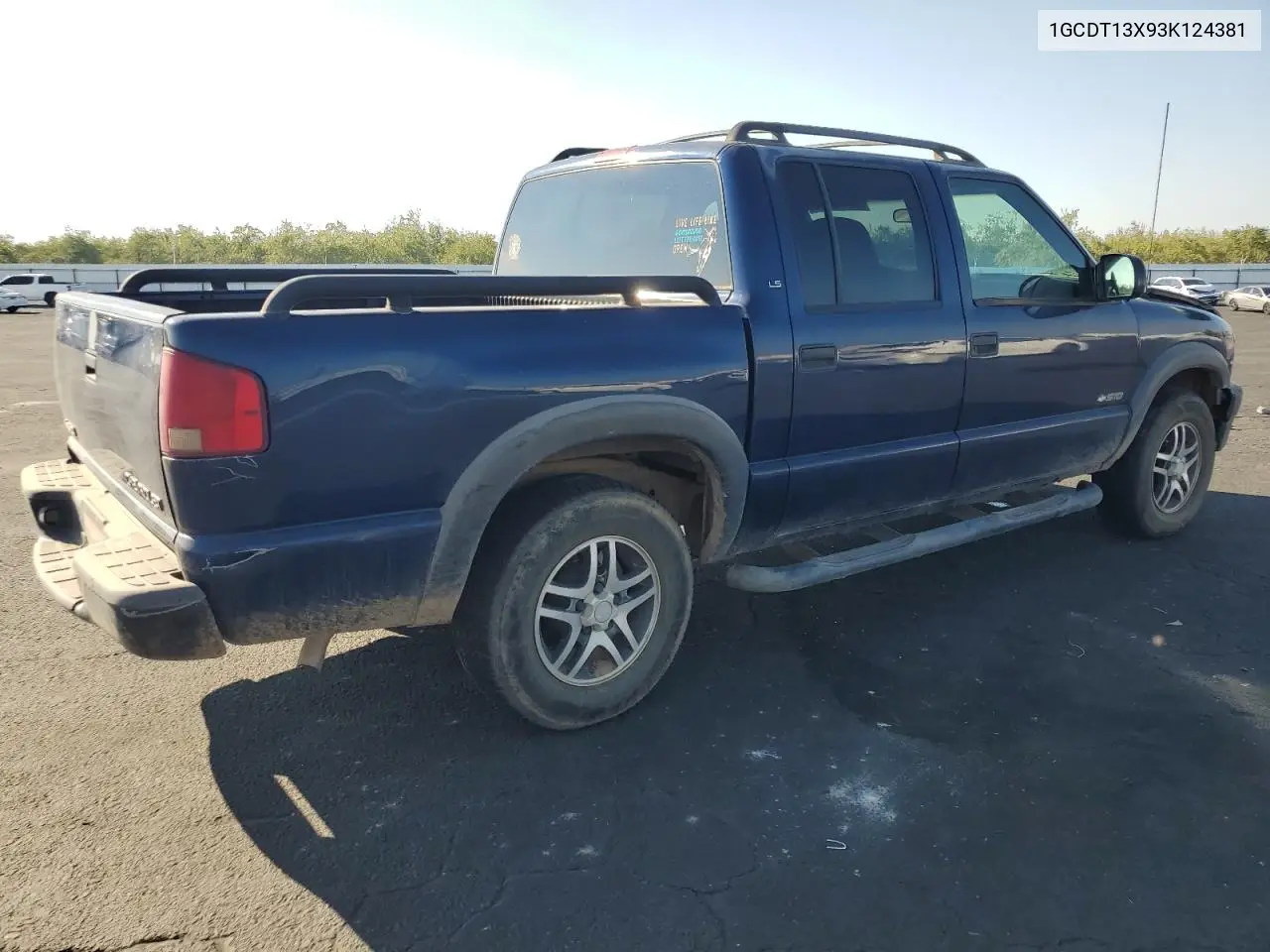1GCDT13X93K124381 2003 Chevrolet S Truck S10
