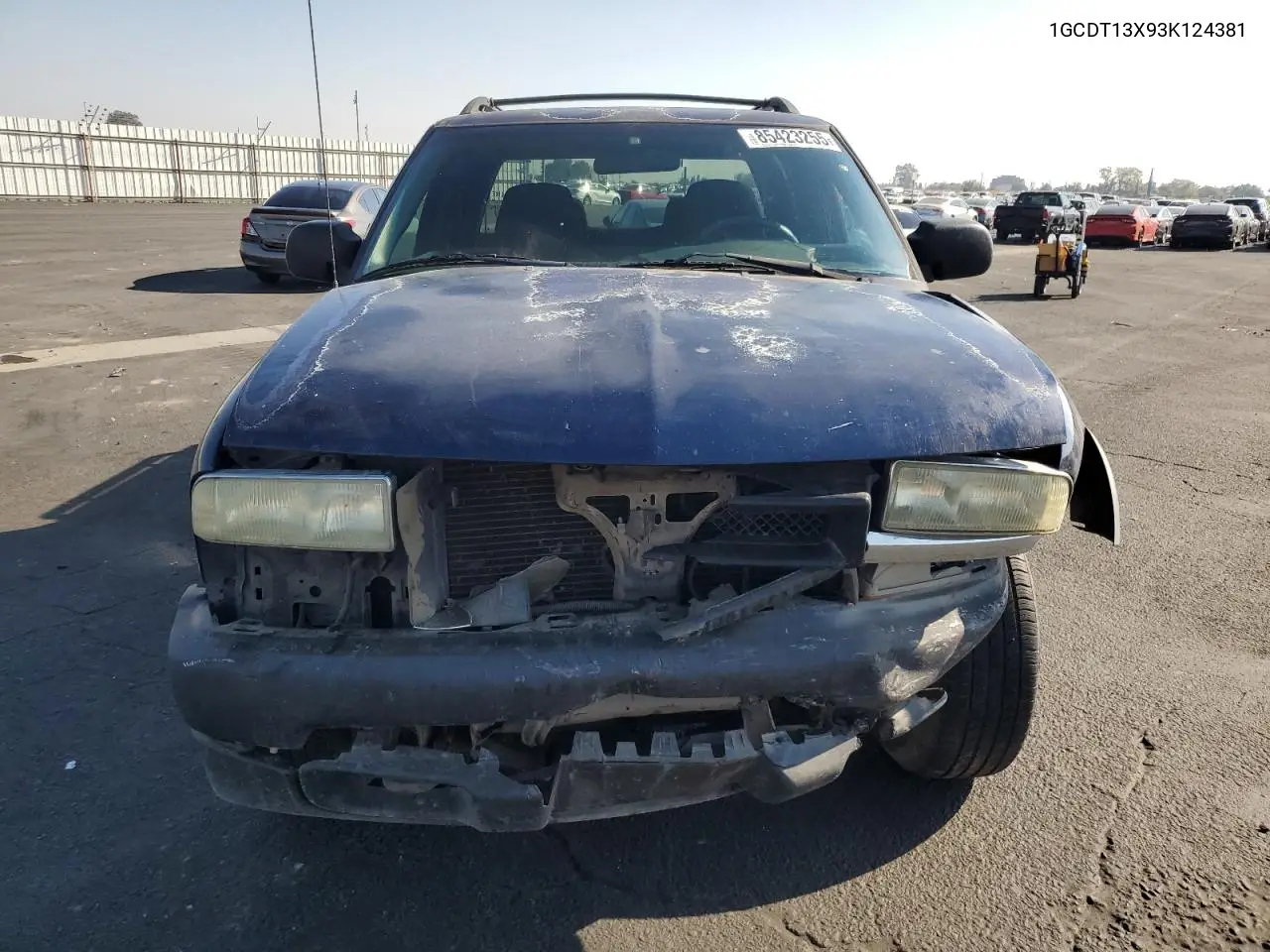 1GCDT13X93K124381 2003 Chevrolet S Truck S10