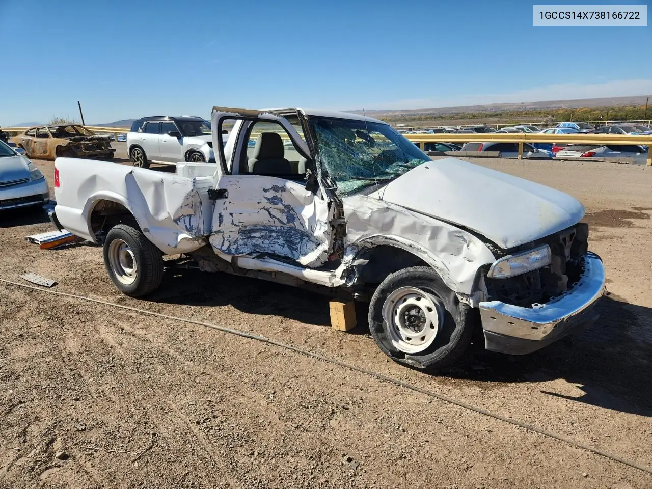 1GCCS14X738166722 2003 Chevrolet S Truck S10